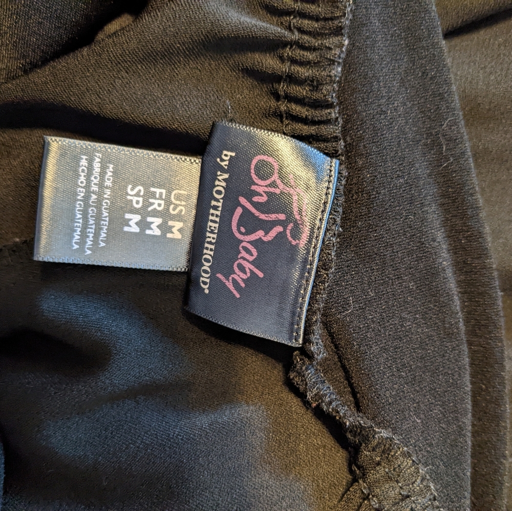 🤰Oh Baby by Motherhood Black Dress Pants - Picture 7 of 8